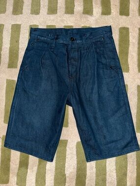 G-Star Raw Baggy Long Denim Shorts